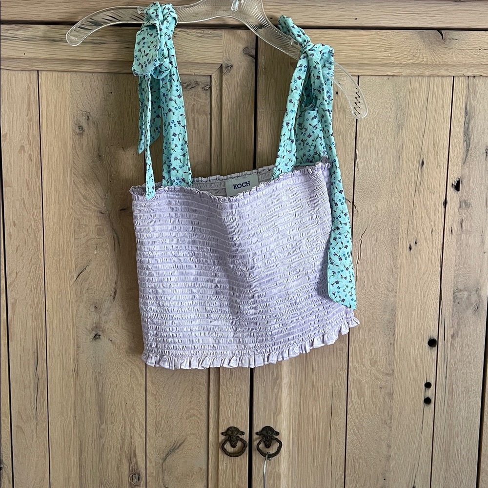 Koch Cece top.  Lavender size Medium.